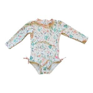 Ruffle Butts Boho Swimsuit